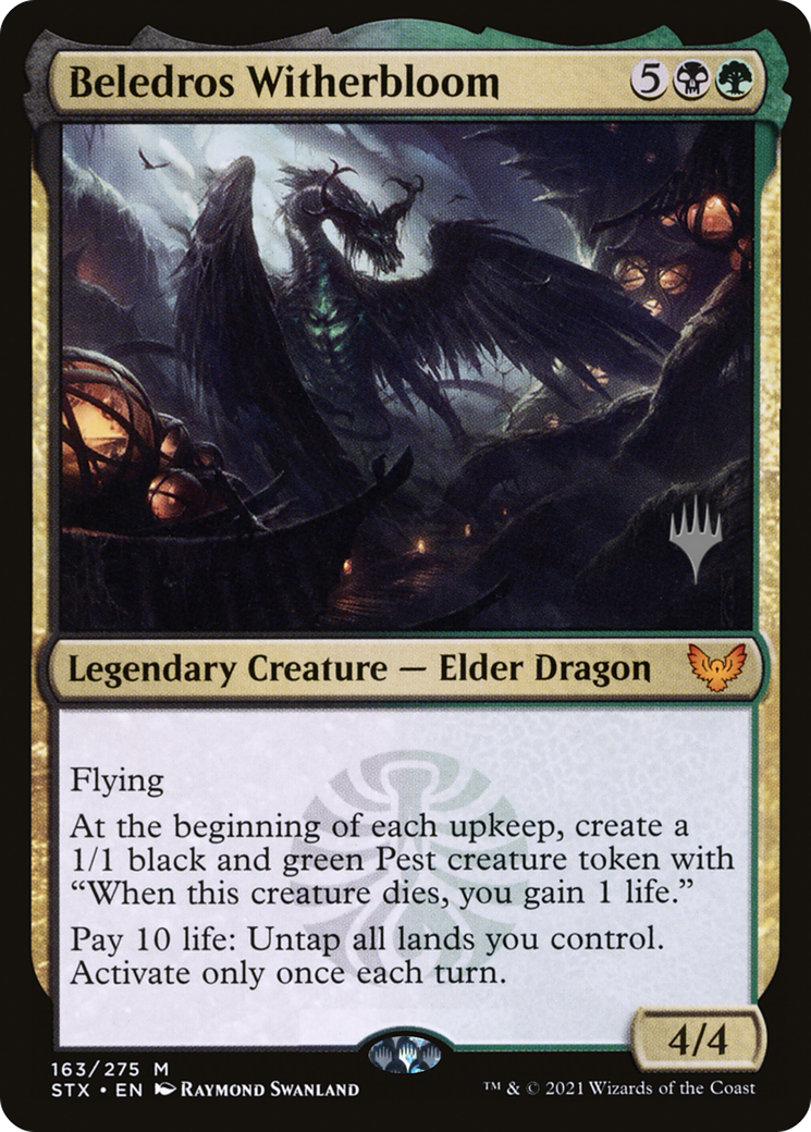 Beledros Witherbloom (PPSTX-163) - Strixhaven: School of Mages Promos Foil