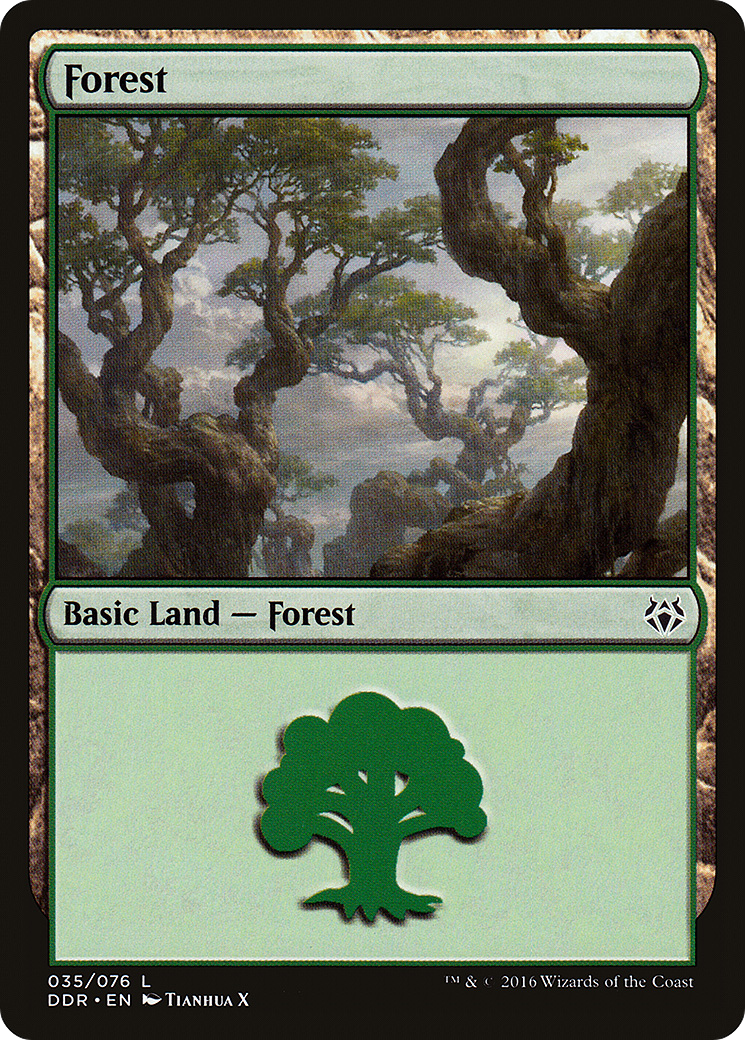 Forest (035) (DDR-035) - Duel Decks: Nissa vs. Ob Nixilis