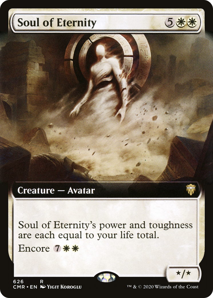 Soul of Eternity (Extended Art) (CMR-626) - Commander Legends: (Extended Art) Foil