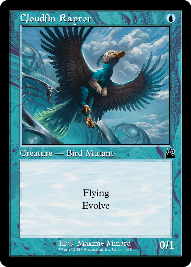 Cloudfin Raptor (Retro Frame) (RVR-310) - Ravnica Remastered