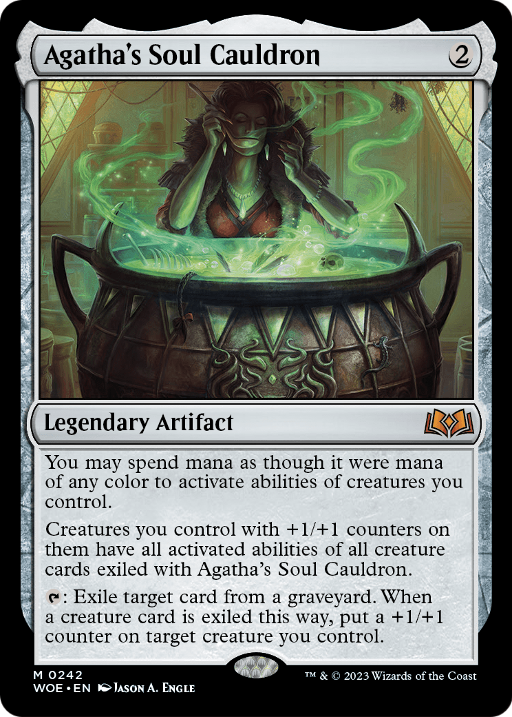 Agatha's Soul Cauldron (WOE-242) - Wilds of Eldraine