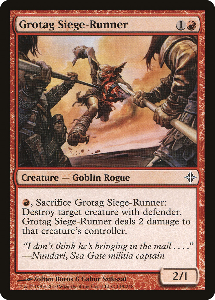 Grotag Siege-Runner (ROE-149) - Rise of the Eldrazi Foil
