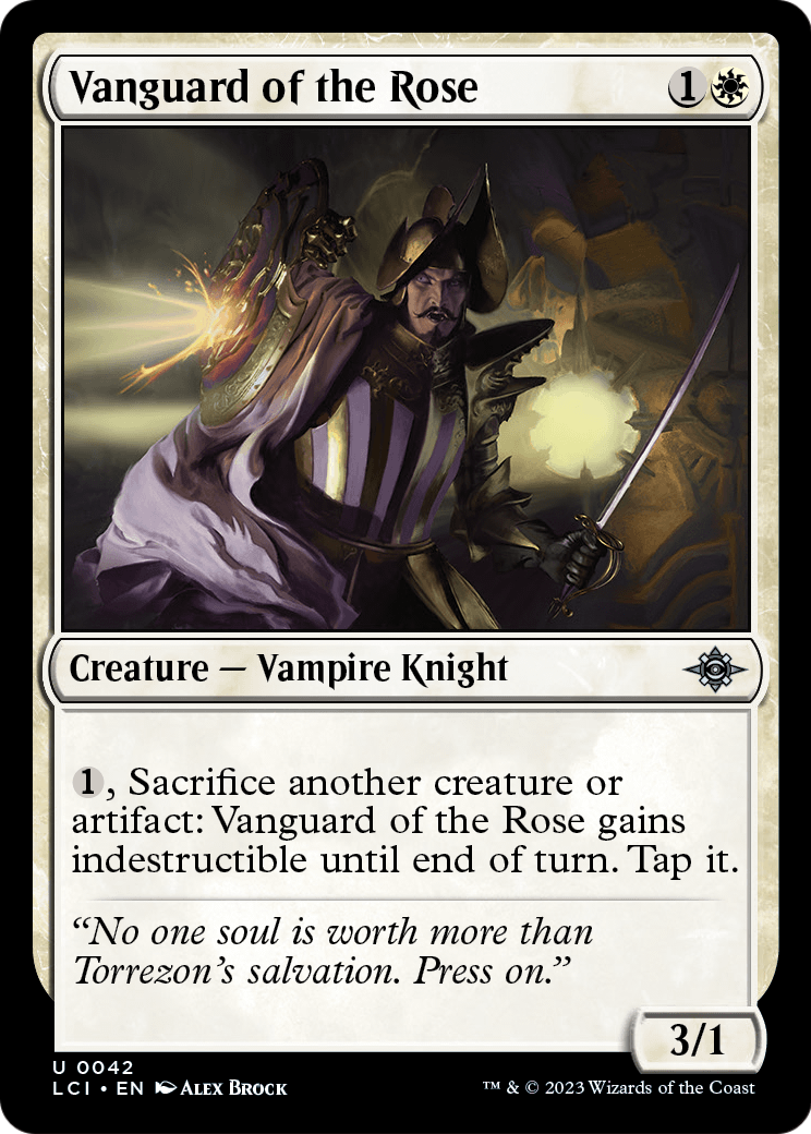 Vanguard of the Rose (LCI-042) - The Lost Caverns of Ixalan