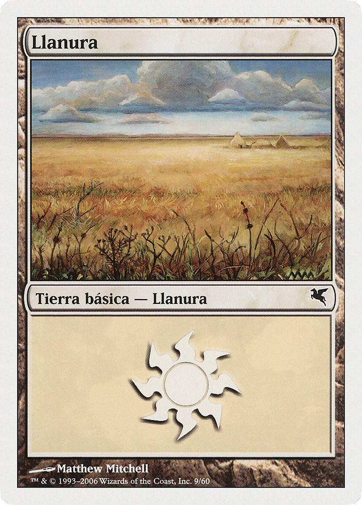 Plains (Spanish) - "Llanura" (G9) (PSAL-0G9) - Salvat 2005