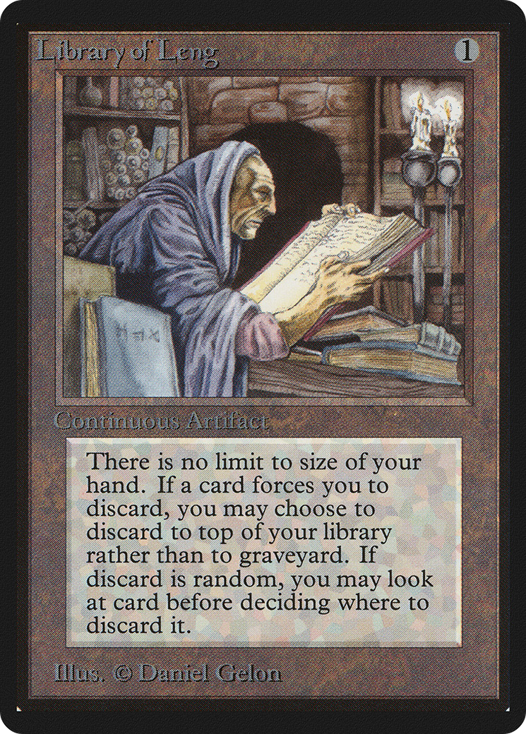 Library of Leng (LEB-) - Limited Edition Beta
