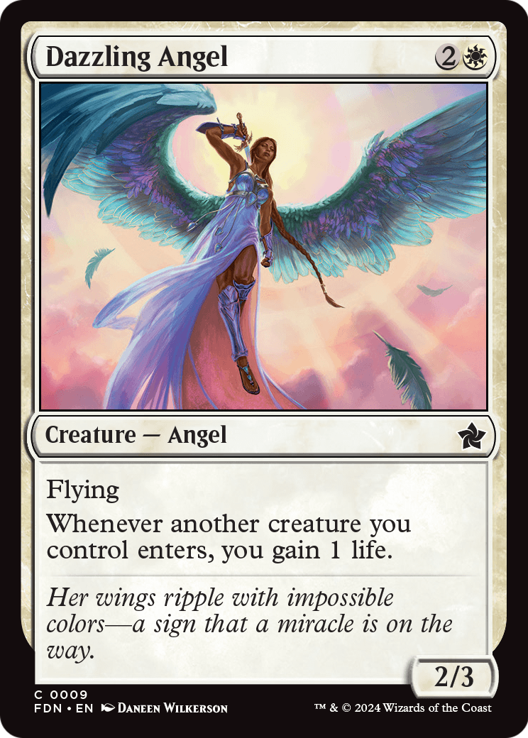 Dazzling Angel (0009) (FDN-009) - Foundations