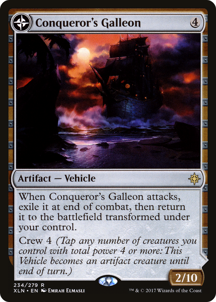 Conqueror's Galleon (XLN-234) - Ixalan: (compasslanddfc)