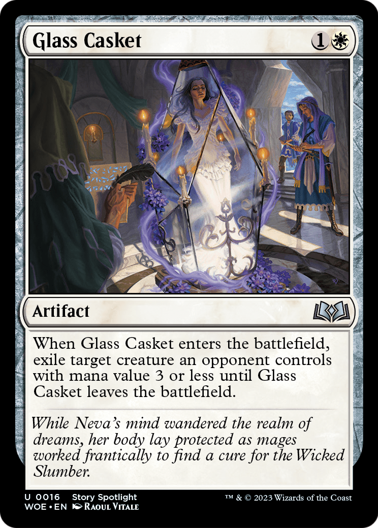 Glass Casket (WOE-016) - Wilds of Eldraine Foil