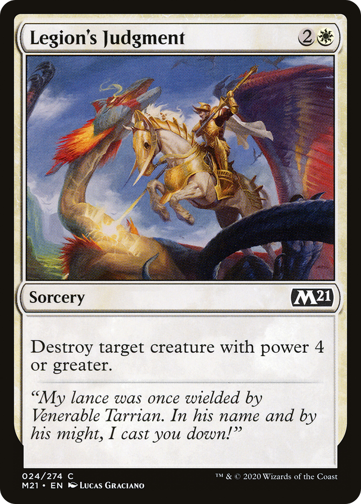 Legion's Judgment (M21-024) - Core Set 2021 Foil