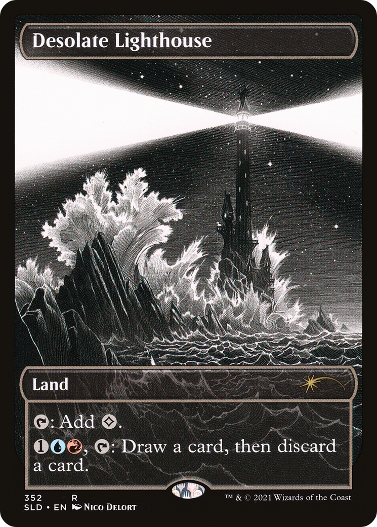 Desolate Lighthouse (SLD-352) - Secret Lair Drop Foil