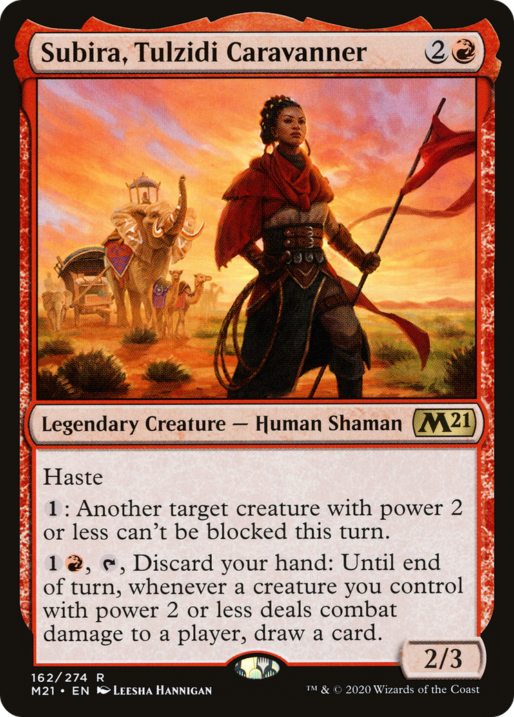 Subira, Tulzidi Caravanner (M21-162) - Core Set 2021 Foil