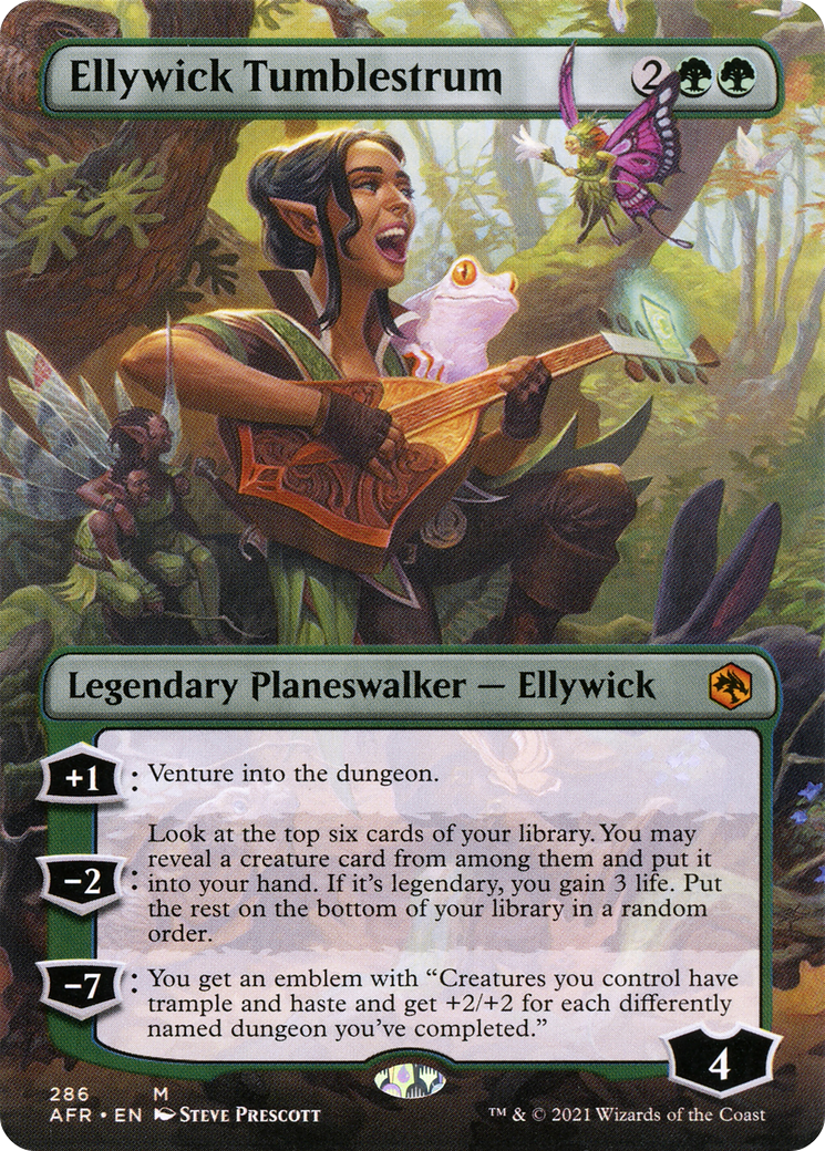 Ellywick Tumblestrum (Borderless) (AFR-286) - Adventures in the Forgotten Realms