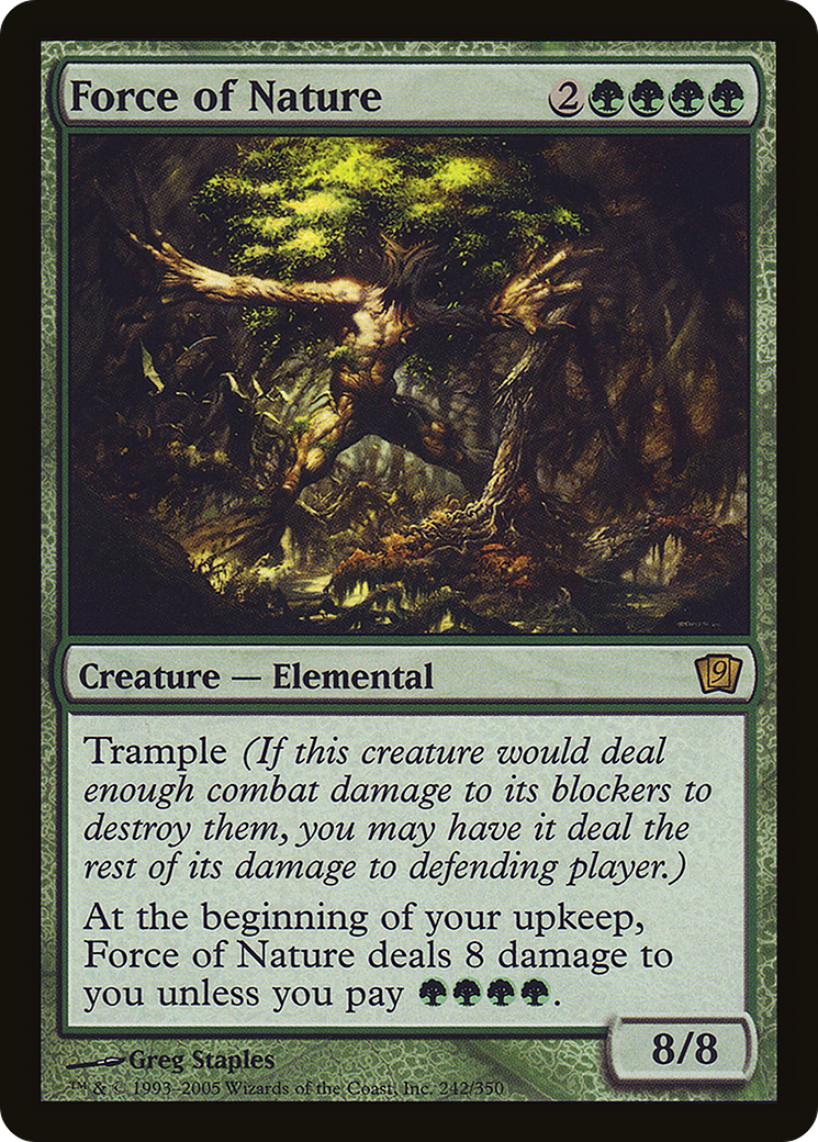 Force of Nature (9ED-242) - 9th Edition