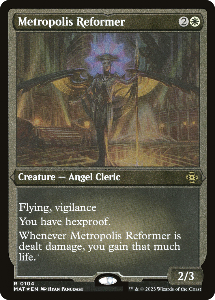 Metropolis Reformer (Foil Etched) (MAT-104) - March of the Machine: The Aftermath Foil