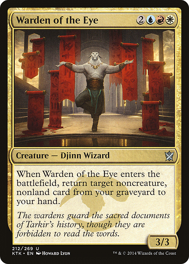Warden of the Eye (KTK-212) - Khans of Tarkir