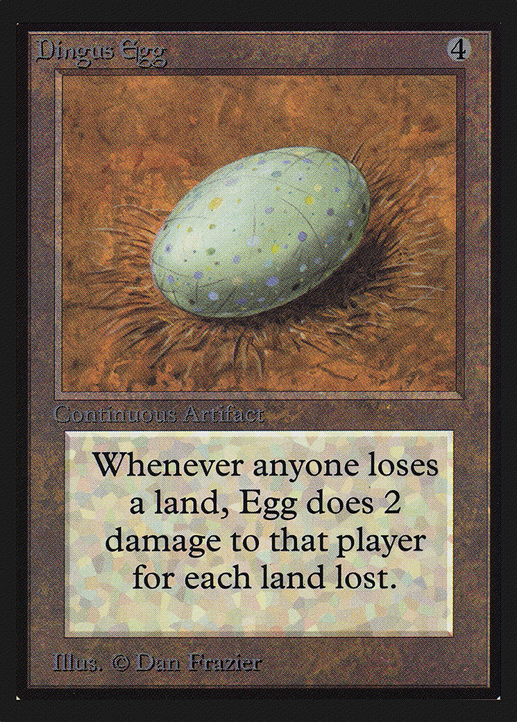 Dingus Egg (IE) (IED-) - Intl. Collectors' Edition