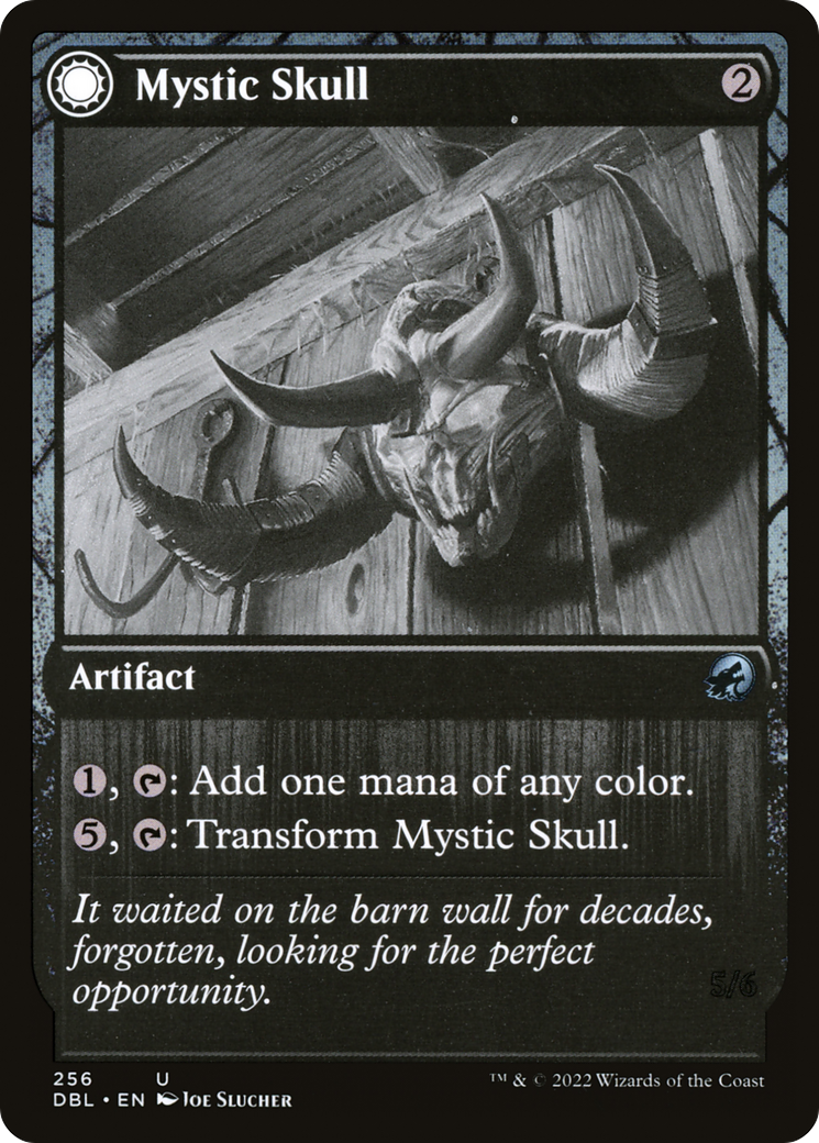 Mystic Skull (DBL-256) - Innistrad: Double Feature: (Double Faced Transform) Foil
