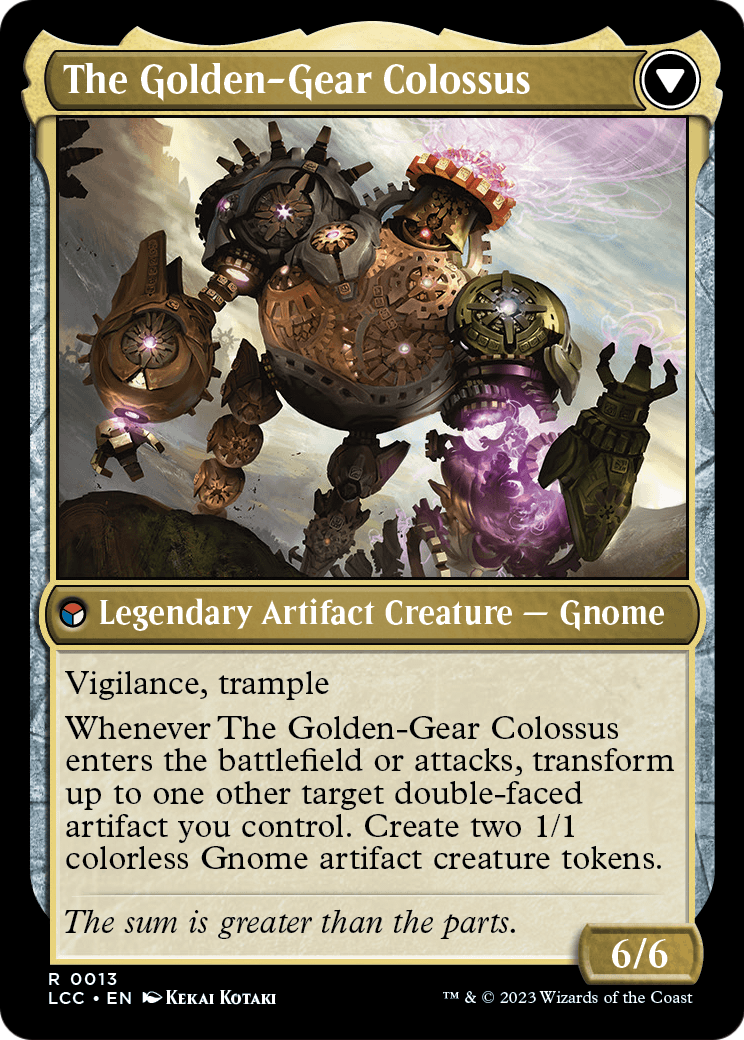 Tetzin, Gnome Champion (LCC-013) - The Lost Caverns of Ixalan Commander