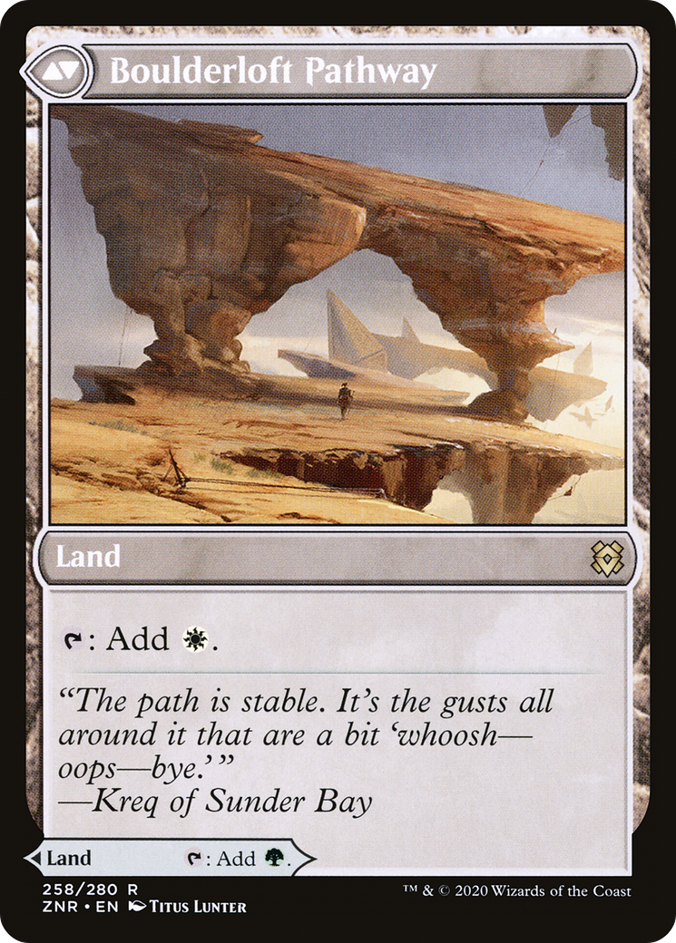 Branchloft Pathway (ZNR-258) - Zendikar Rising