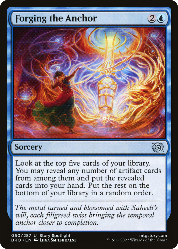 Forging the Anchor (BRO-050) - The Brothers' War Foil