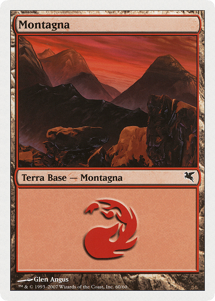 Mountain (Italian) - "Montagna" (K60) (PSAL-K60) - Salvat 2005