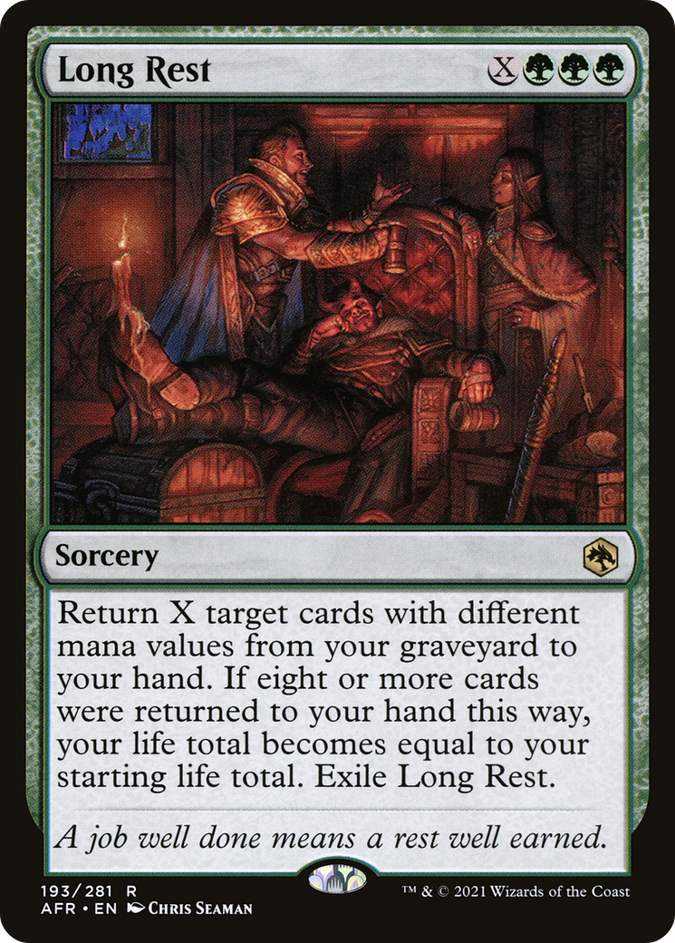 Long Rest (AFR-193) - Adventures in the Forgotten Realms Foil