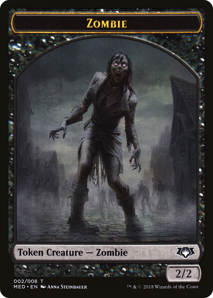 Zombie (MED-0G2) - Mythic Edition Tokens