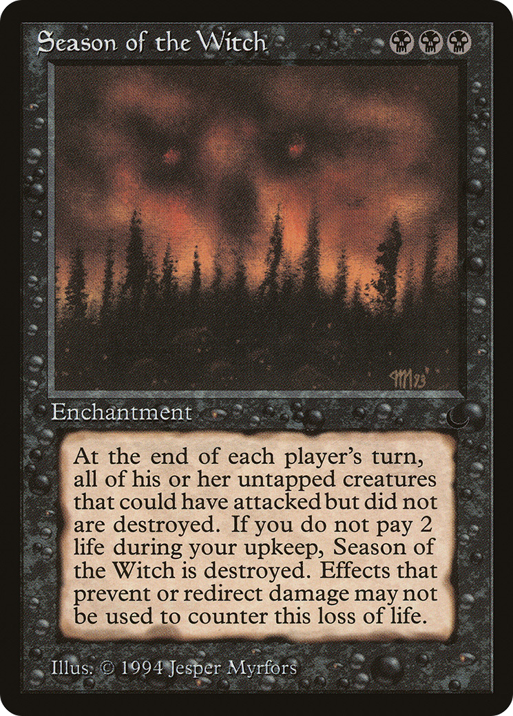 Season of the Witch (DRK-) - The Dark