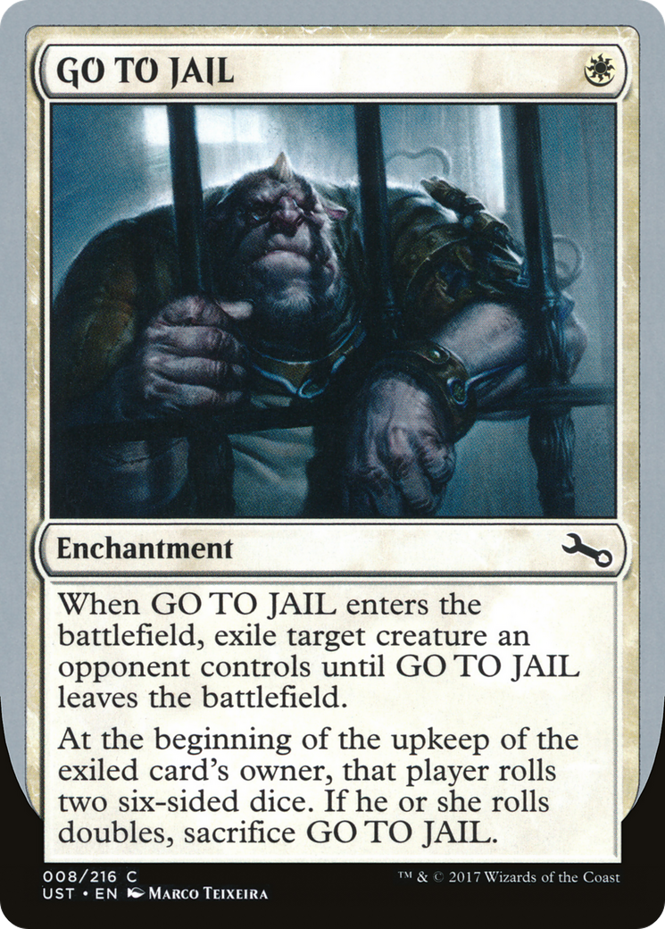 GO TO JAIL (UST-008) - Unstable Foil