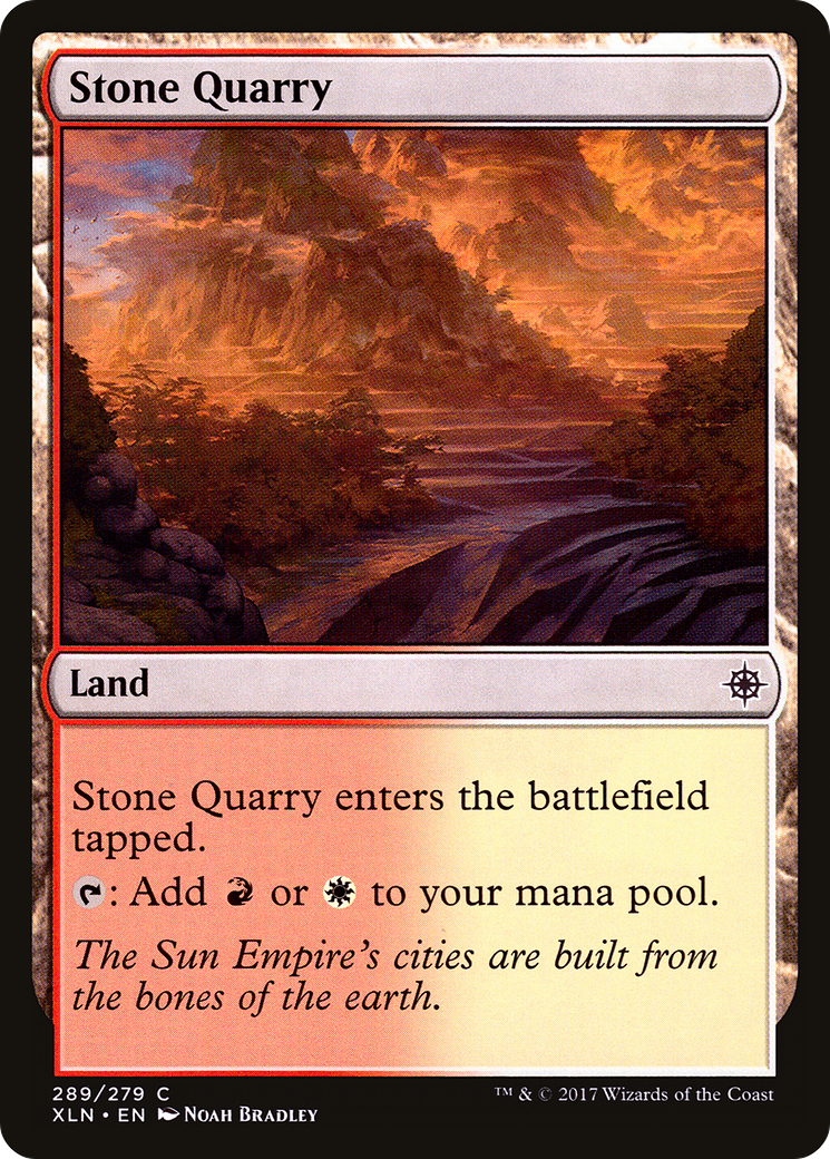 Stone Quarry (XLN-289) - Ixalan