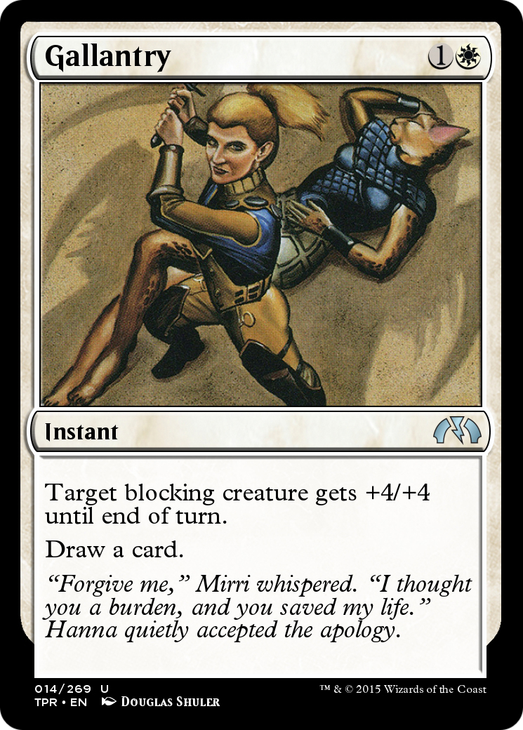 Gallantry (TPR-014) - Tempest Remastered Foil