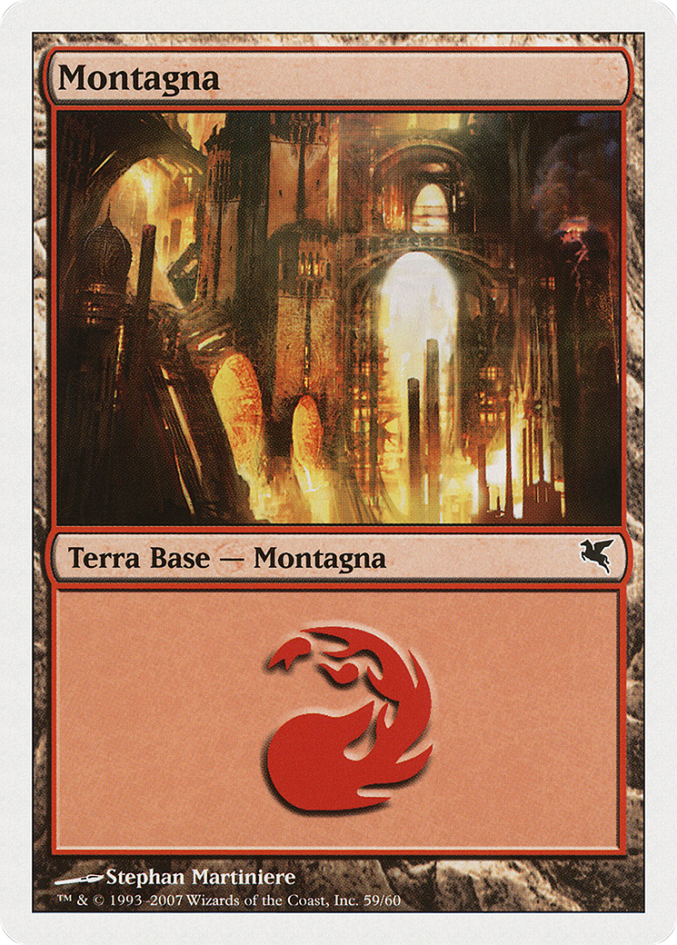 Mountain (Italian) - "Montagna" (K59) (PSAL-K59) - Salvat 2005