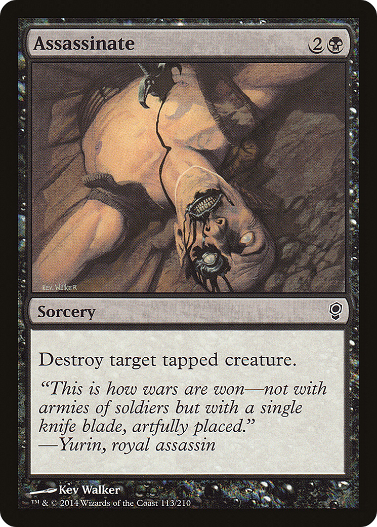 Assassinate (CNS-113) - Conspiracy Foil