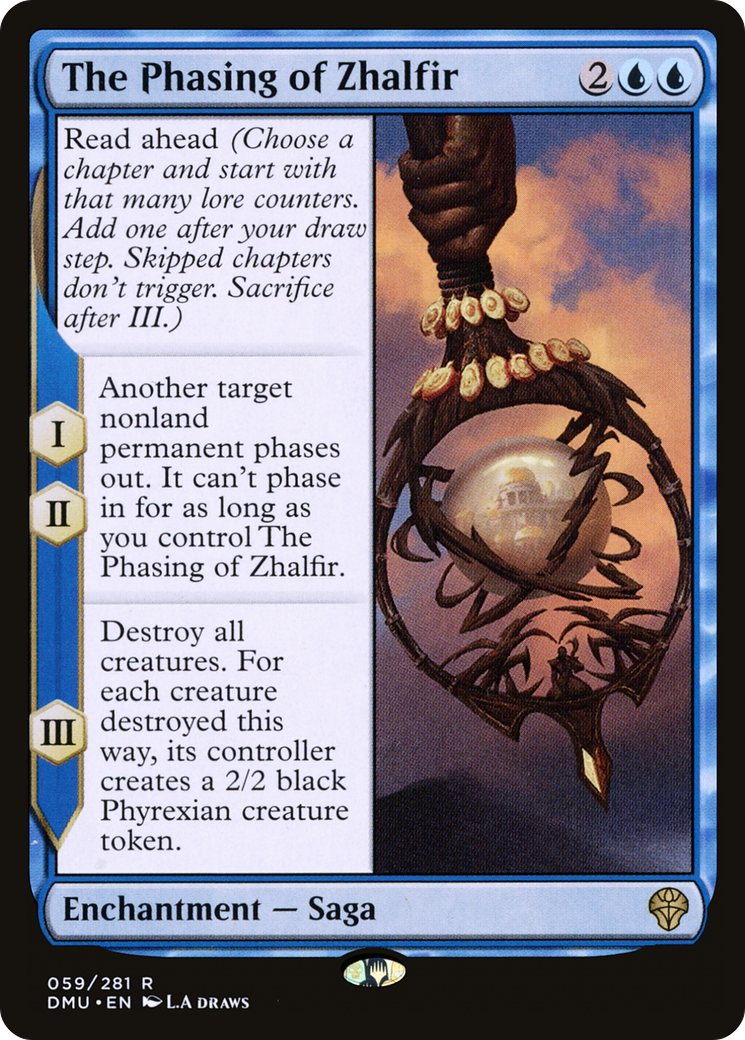 The Phasing of Zhalfir (DMU-059) - Dominaria United Foil