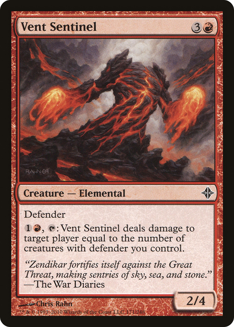 Vent Sentinel (ROE-171) - Rise of the Eldrazi Foil
