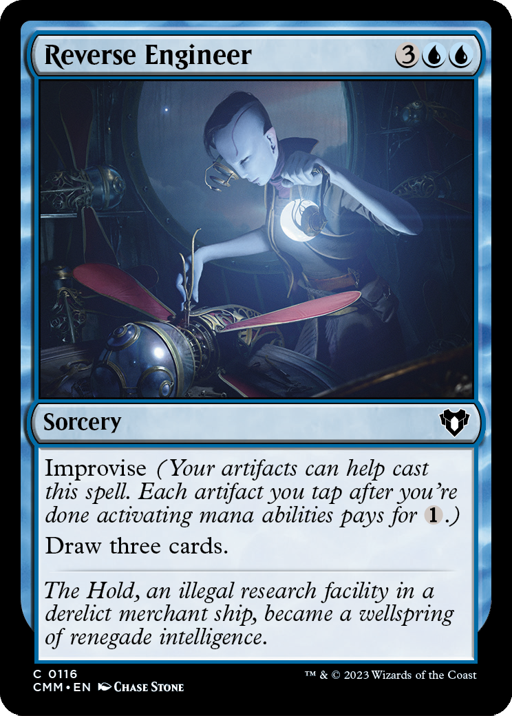 Reverse Engineer (CMM-116) - Commander Masters Foil