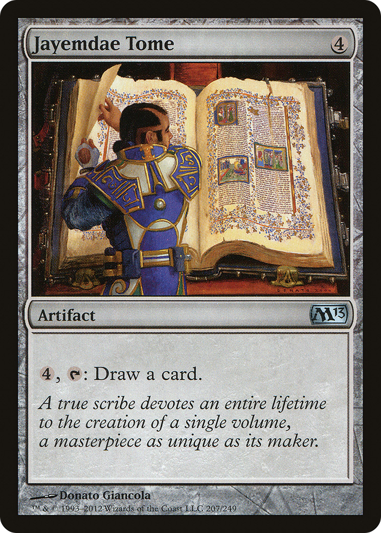 Jayemdae Tome (M13-207) - Magic 2013 Foil