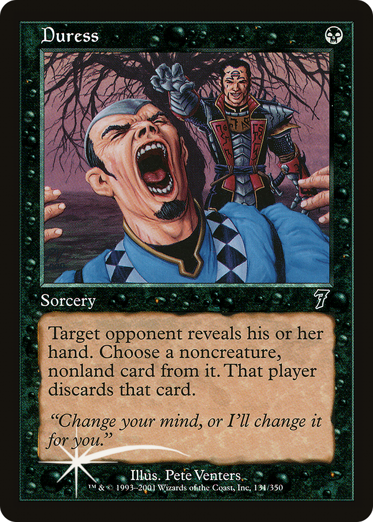Duress (7ED-131★) - 7th Edition Foil