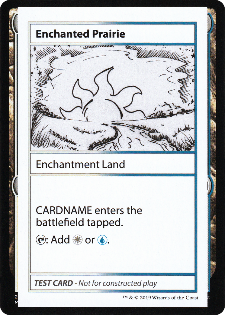 Enchanted Prairie (No PW Symbol) (CMB1-) - Mystery Booster Playtest Cards 2021