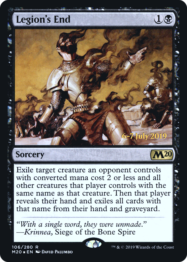 Legion's End (PRE-106S) - Core Set 2020 Promos Foil