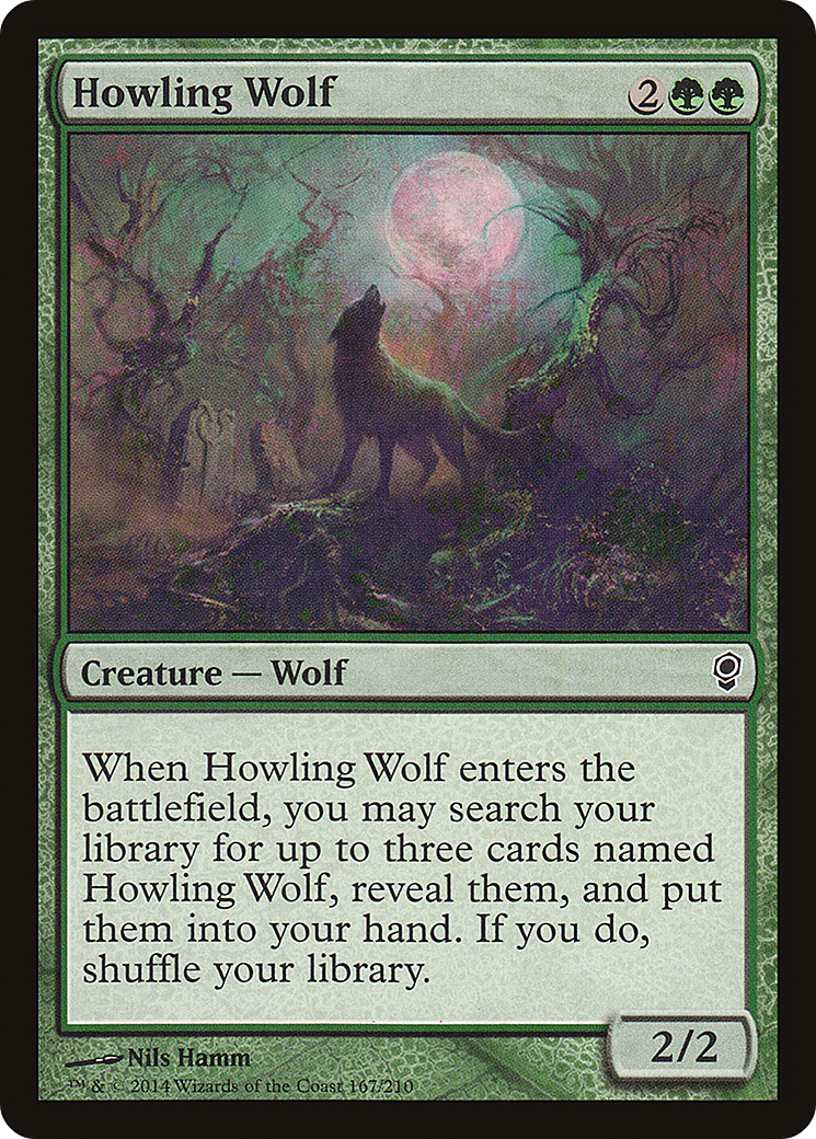 Howling Wolf (CNS-167) - Conspiracy Foil