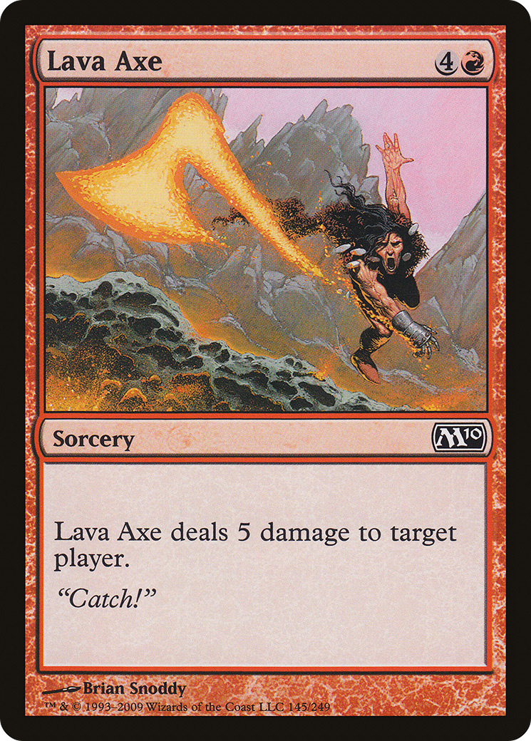 Lava Axe (M10-145) - Magic 2010