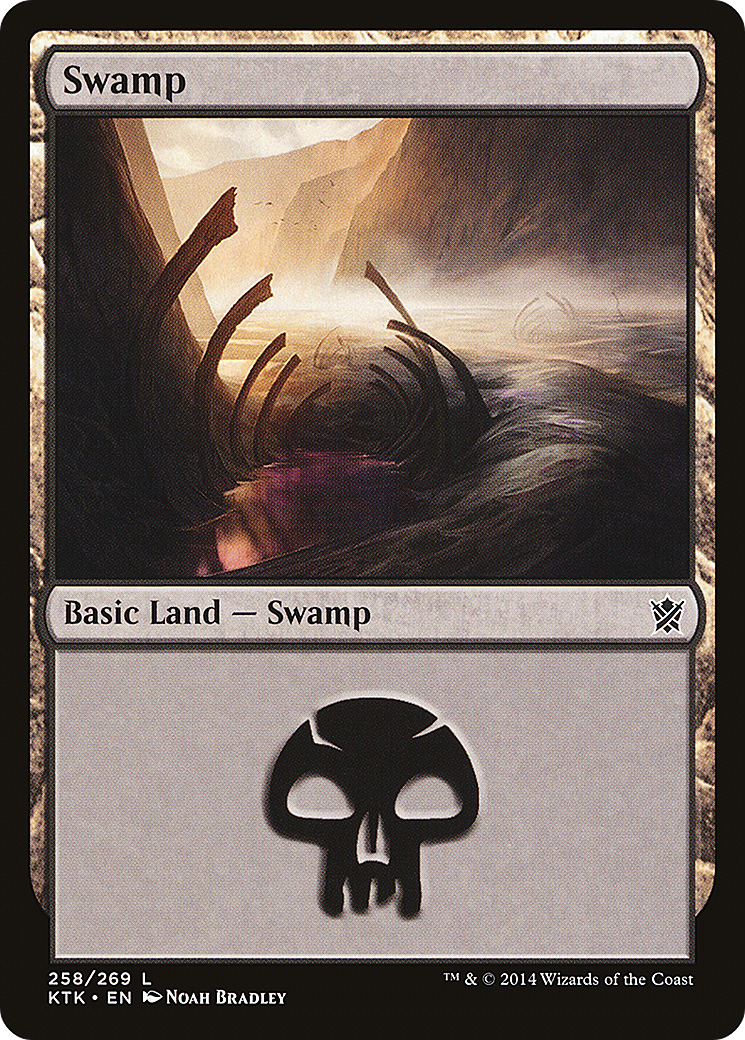 Swamp (258) (KTK-258) - Khans of Tarkir