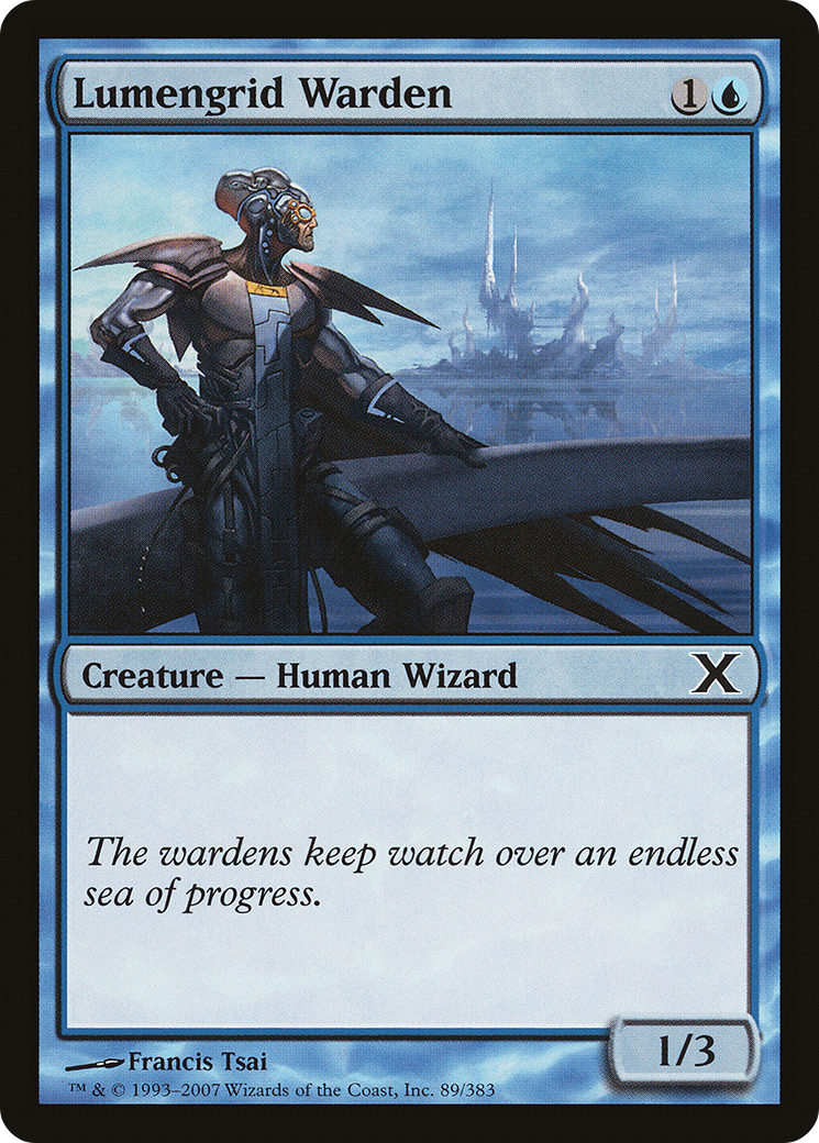 Lumengrid Warden (10E-089) - Tenth Edition