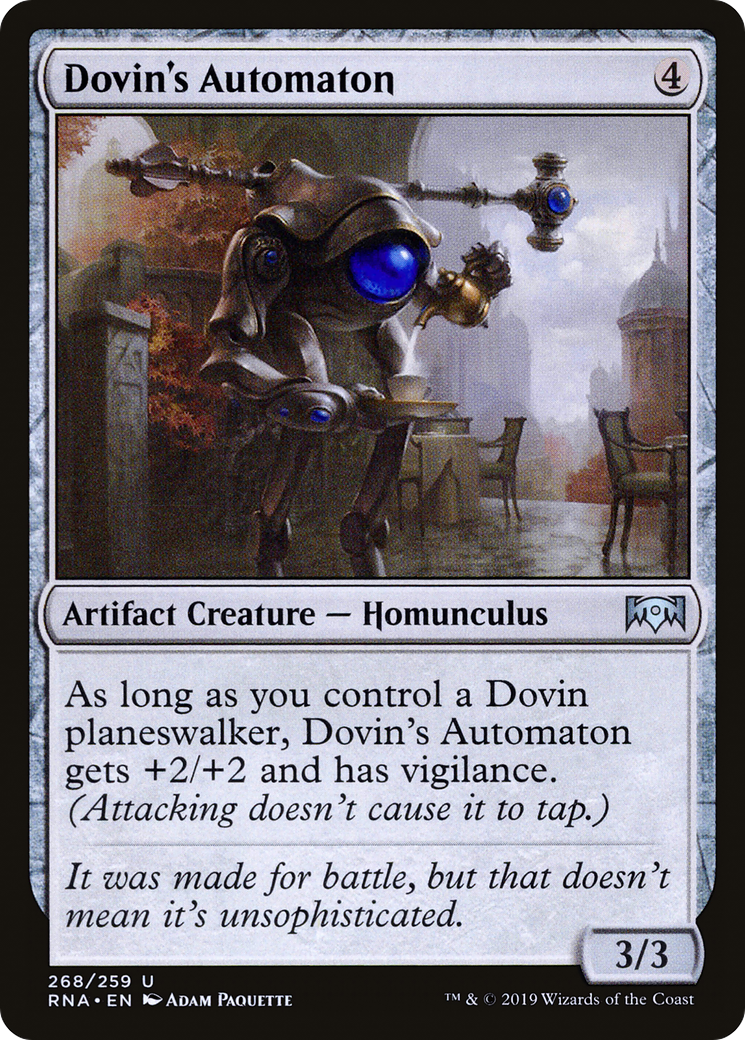 Dovin's Automaton (RNA-268) - Ravnica Allegiance