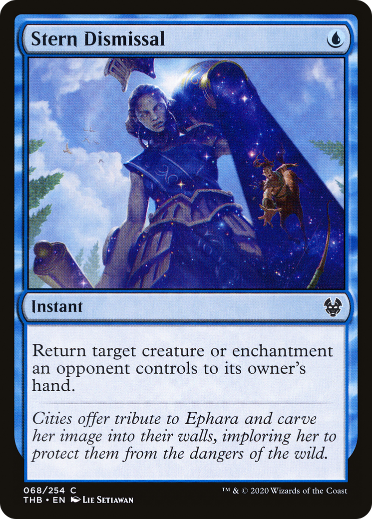 Stern Dismissal (THB-068) - Theros Beyond Death Foil