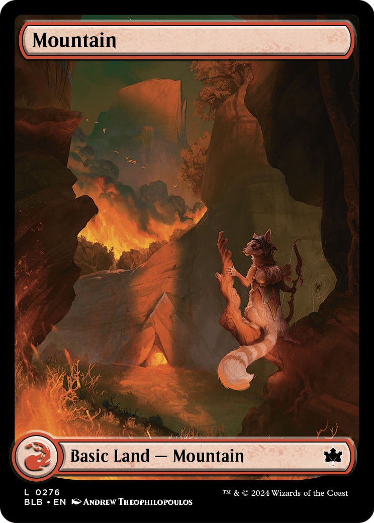Mountain (0276) (BLB-276) - Bloomburrow Foil