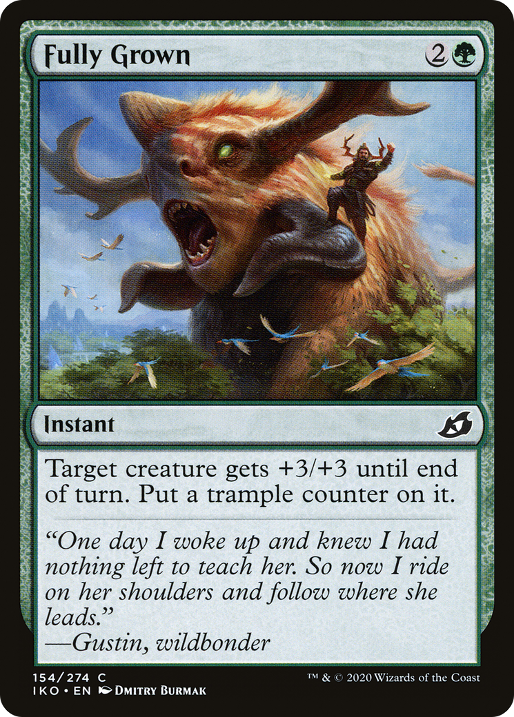 Fully Grown (IKO-154) - Ikoria: Lair of Behemoths Foil