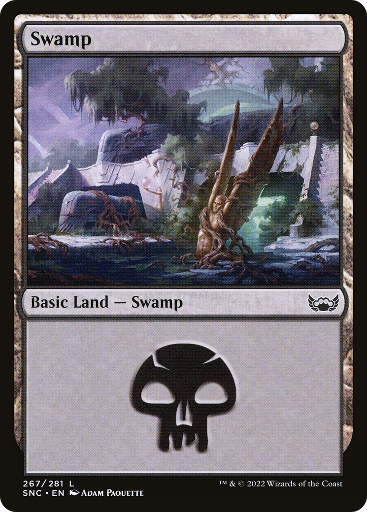 Swamp (267) (SNC-267) - Streets of New Capenna Foil