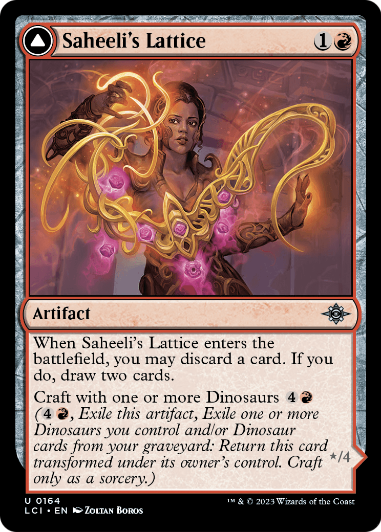 Saheeli's Lattice (LCI-164) - The Lost Caverns of Ixalan Foil